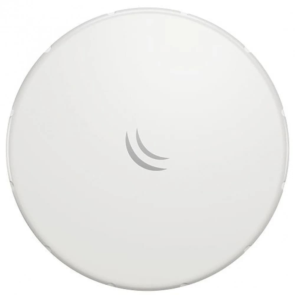 MikroTik Wireless Wire nRAY (Pair of preconfigured LHGG-60ad devices for 60Ghz link (60GHz antenna, 802.11ad wireless, two core 1.2GHz CPU, 256MB RAM, 1x Gigabit LAN, RouterOS L3, POE, PSU) for 1Gbp