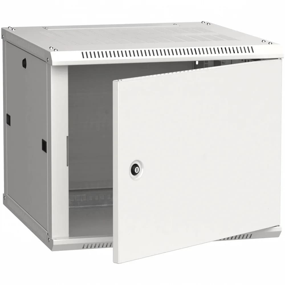 Шкаф LINEA W 9U 600x600 мм дверь металл, RAL7035