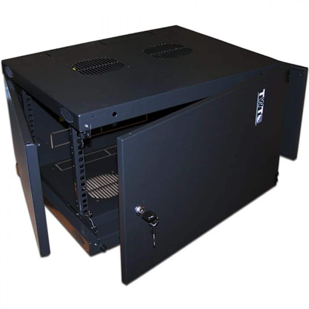 Шкаф коммутационный Lanmaster Next (TWT-CBWNM-18U-6X6-BK) 18U 550x600мм пер.дв.металл 60кг черный