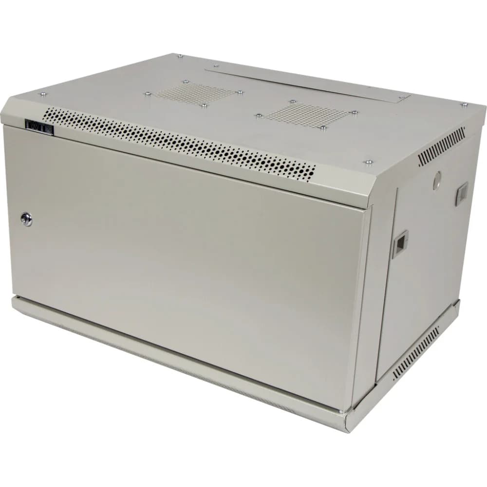 Шкаф настенный серии Pro, 6U 600x450, металлическая дверь