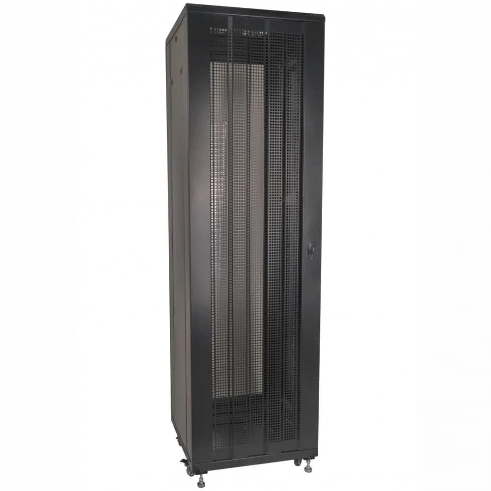 Шкаф напольный Pixietech 42U 6008002000 мм, перфорированная дверь/Floor-standing cabinet Pixietech 42U 6008002000 mm, perforated door