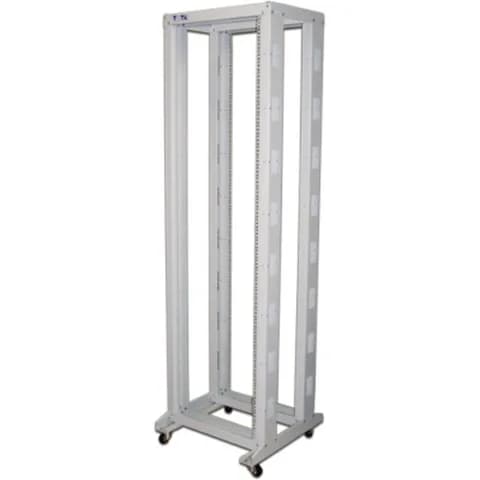 Стойка двухрамная Lanmaster TWT-RACK2-42U-6X6 42U 600ммX600мм серый