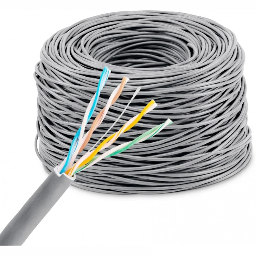 Кабель сетевой Buro FTP 4 пары cat6 solid 0.55мм Cu 305м серый
