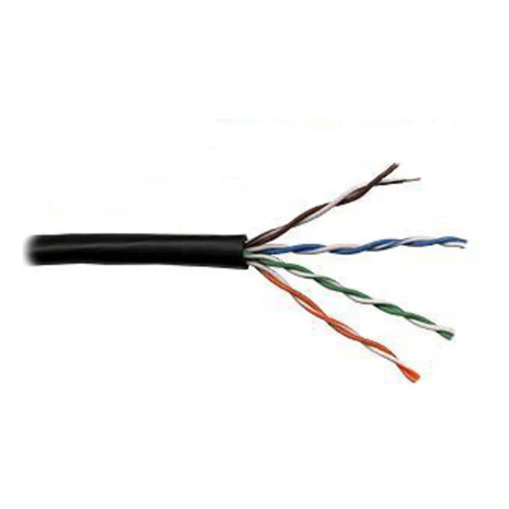 Кабель информационный Lanmaster LAN-5EUTP-OUT кат.5е U/UTP не экранированный 4X2X24AWG PVC внешний 305м черный