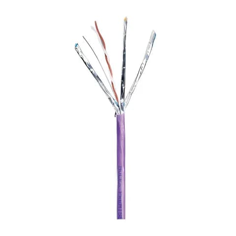 MOLEX Кабель категории 6A U/FTP, 4 пары, 23 AWG, LSZH, класс Dca, 500 м, фиолетовый