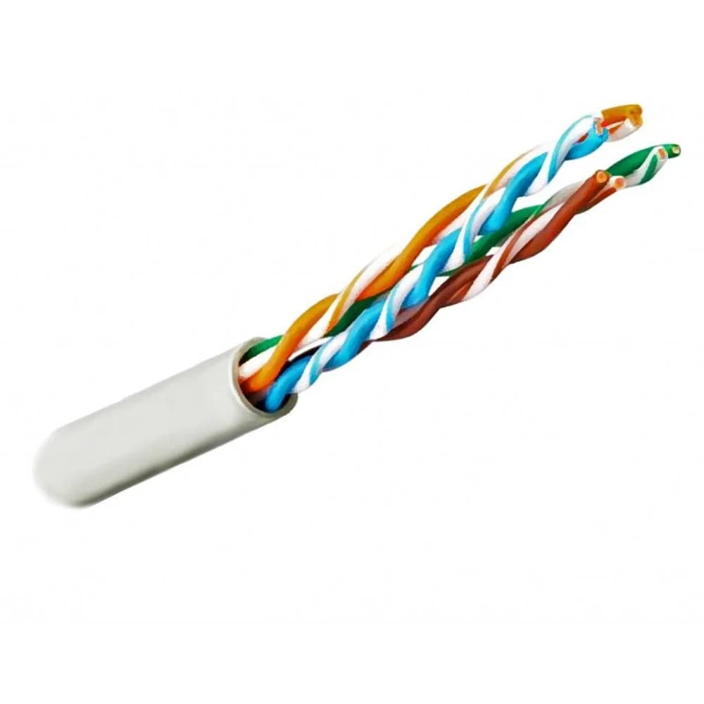 Copper Cable, Cat 5e, 4-PR, 24 AWG, UTP,