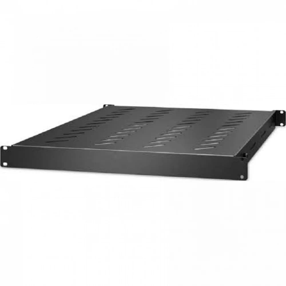 Полка стационарная для серверного шкафа, APC, ER7SHELF, Универсальная, 440х580х44 мм, (Для 1000 мм напольных шкафов), Чёрный