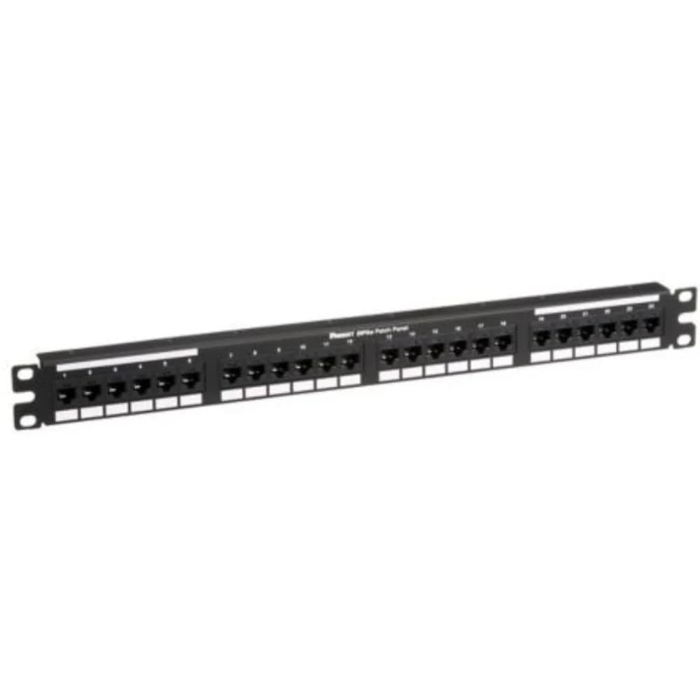 Punchdown Patch Panel, Cat 5e, Flat, 24