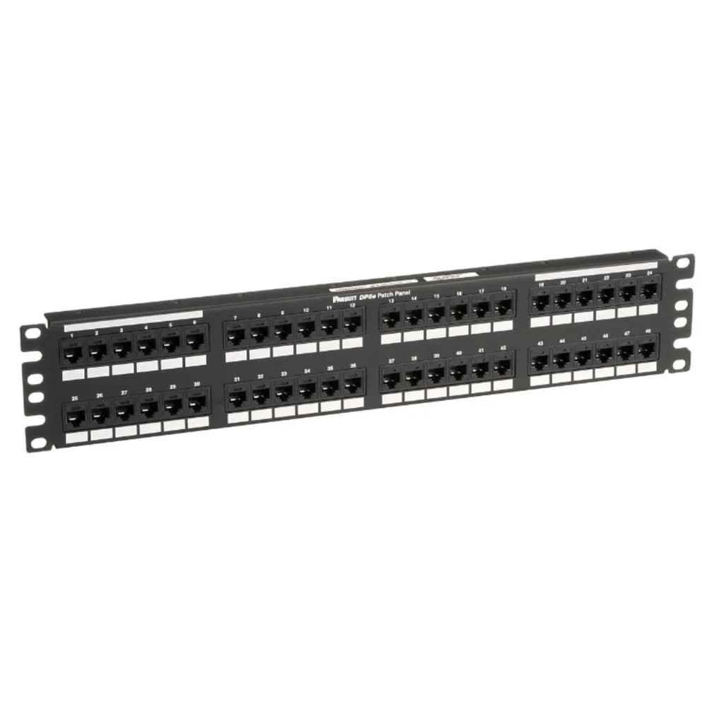 Патч-панель Panduit DP485E88TGY 19" 2U 48xRJ45 кат.5e