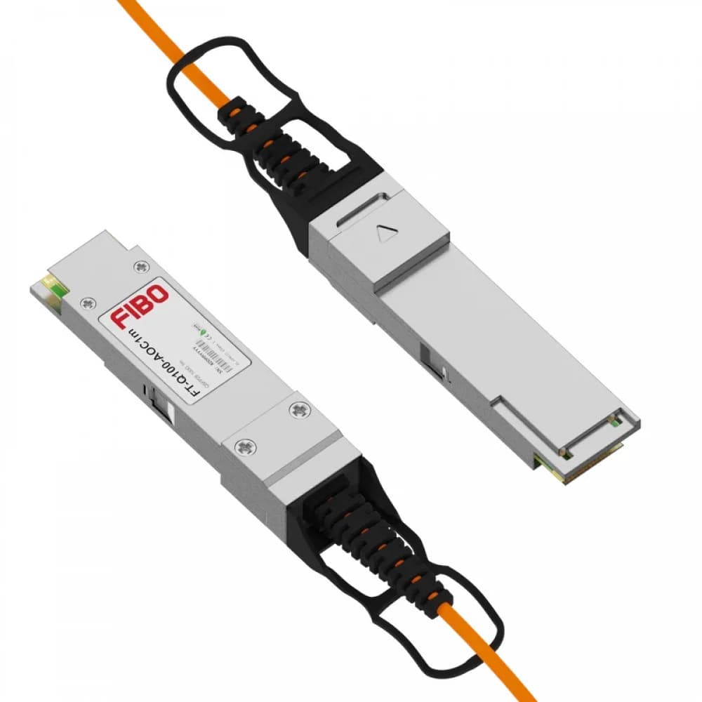 Кабель/ FT-Q100-AOC1m QSFP28 AOC модуль 100G, оптический кабель, 1 метр