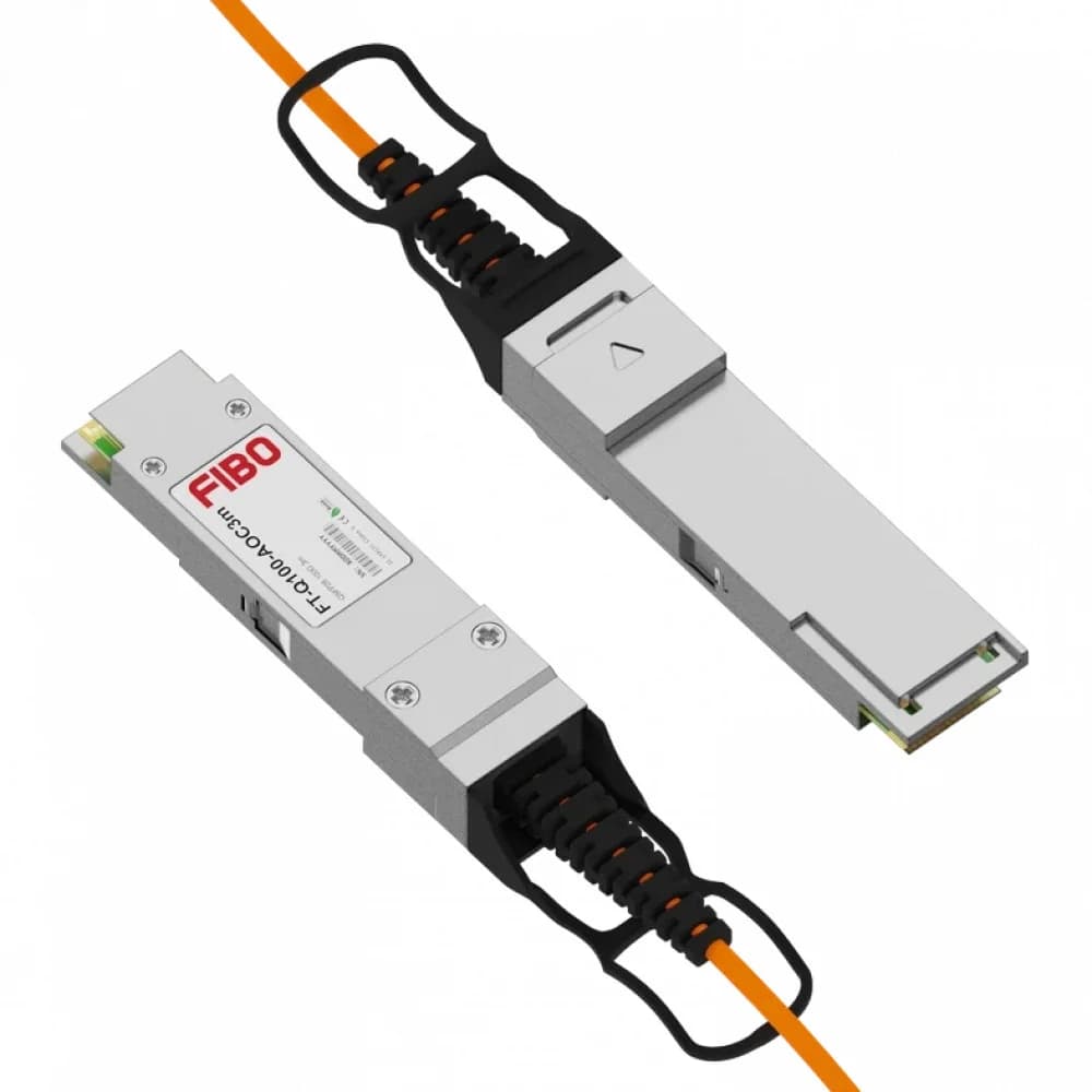 Кабель/ FT-Q100-AOC3m QSFP28 AOC модуль 100G, оптический кабель, 3 метра