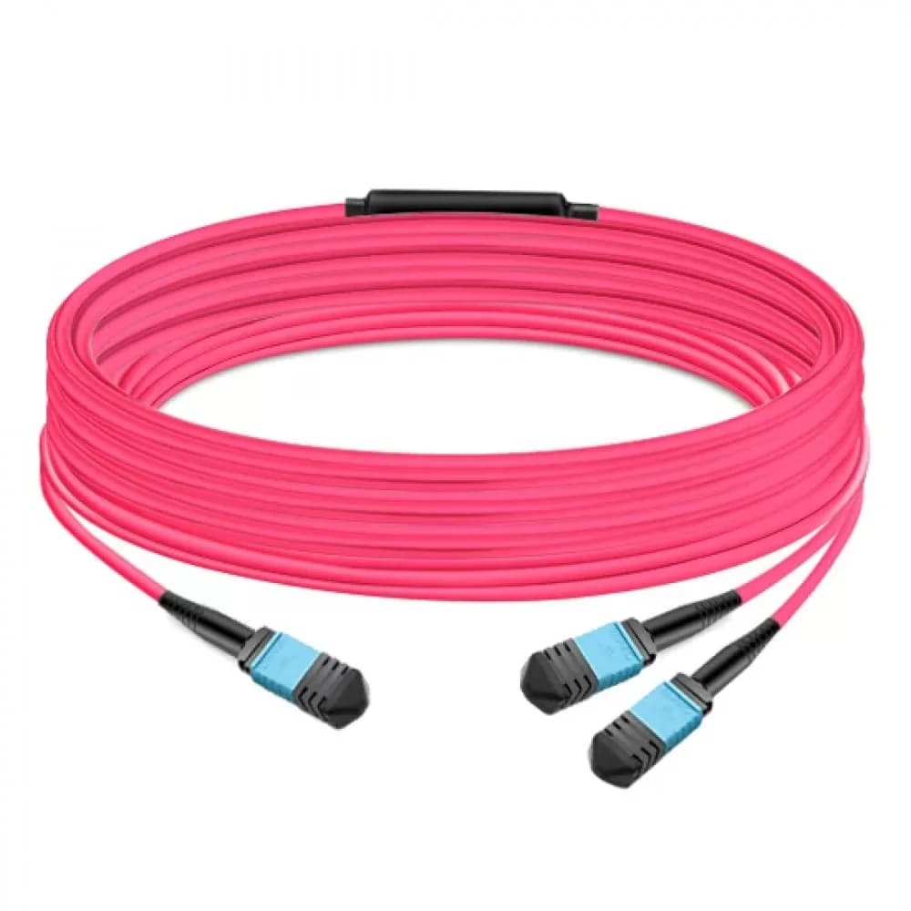 Кабель оптический/ 980-9I55Z-00N050 NVIDIA passive fiber cable, MMF, MPO to 2x MPO, APC, 50 meters