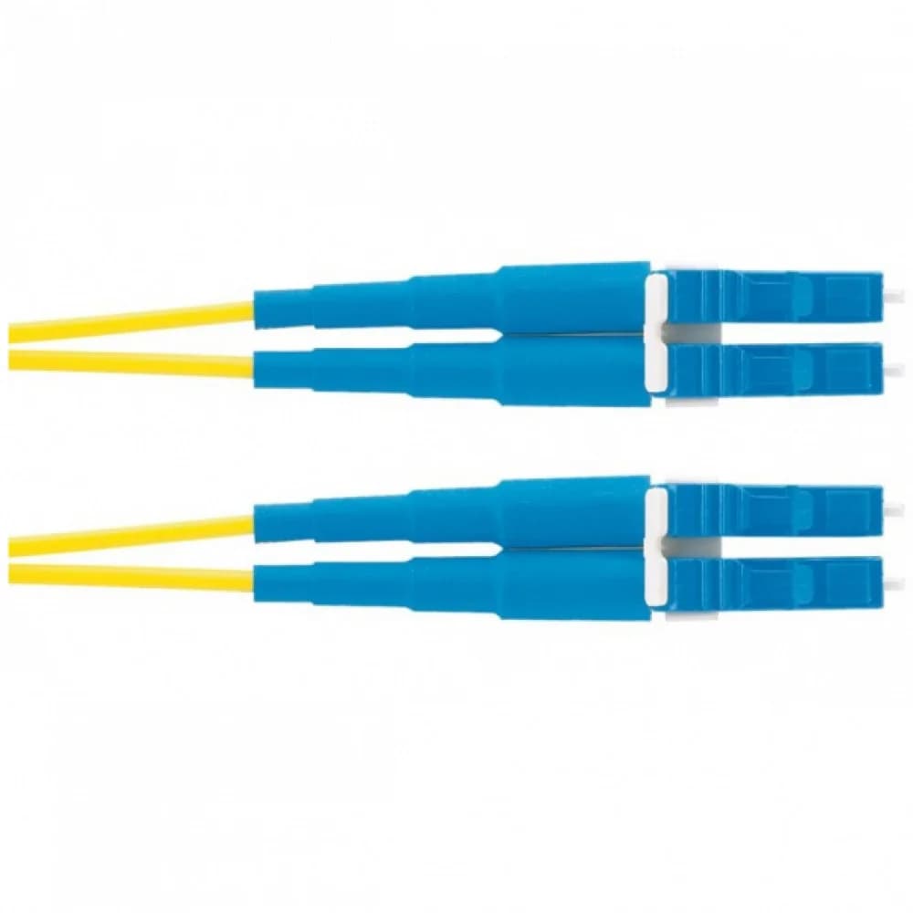 Патч-корд Panduit F92ELLNLNSNM005 2x9/125 OS1/OS2 LC дуплекс-LC дуплекс 5м LSZH желтый