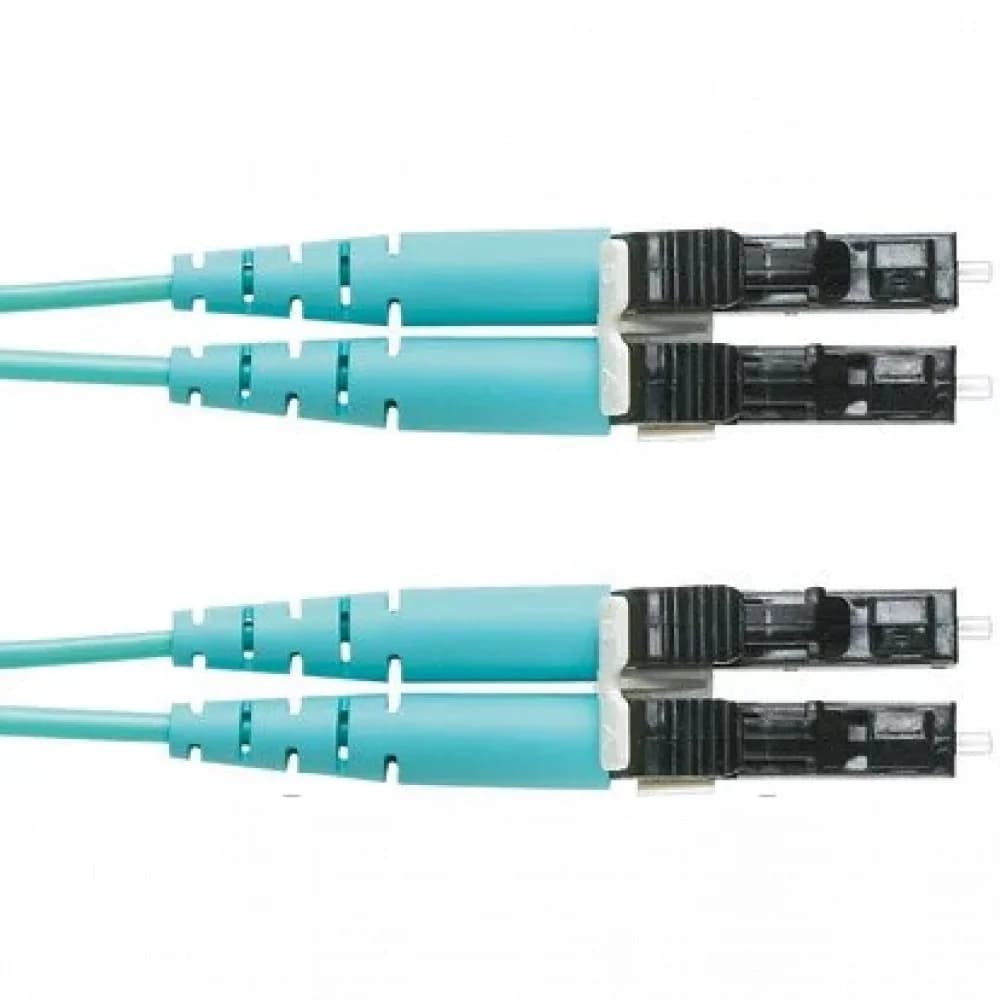 Патч-корд Panduit FZ2ELLNLNSNM008 2x50/125 OM4 LC дуплекс-LC дуплекс 8м LSZH аквамарин