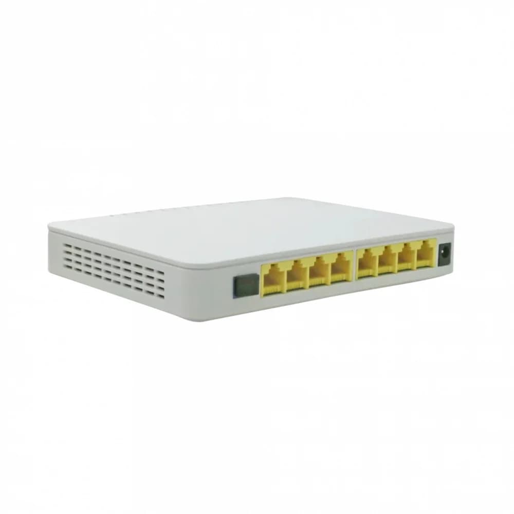 Абонентский терминал ONU GEPON, 8 портов 10/100Base-T, совместим с BDCOM