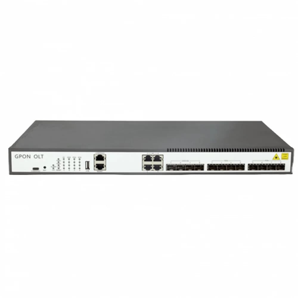 Станционный терминал SNR OLT с 8 портами GPON (SFP), 4 портами 10G/SFP+, 4 комбо-портами 10/100/1000-Base-T/SFP