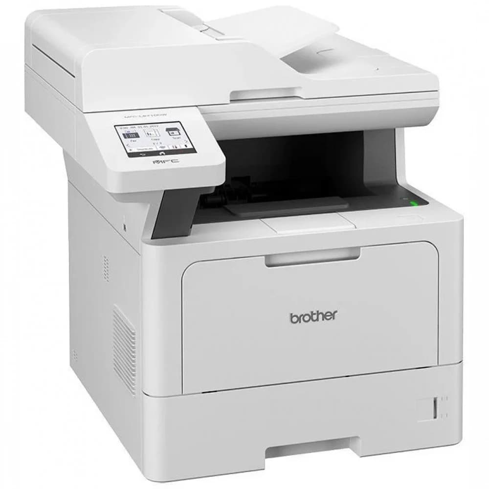 MFCL5710DW - Аппарат Brother MFC-L5710DW, A4, 48стр/мин, 512Мб, PCL, BR-Script3, дуплекс, факс, SPDF50, сенс.экран 8,9см., GigaLAN, WiFi, 1 лоток 250л, старт.картр.3000стр (МФУ) (замена L5700DN/5750