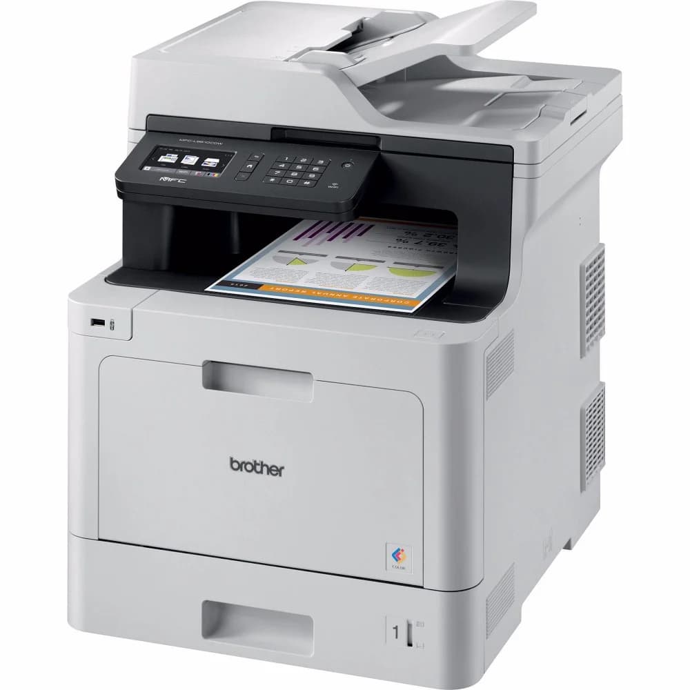 МФУ лазерный Brother MFC-L8690CDW (MFCL8690CDWR1) A4 Duplex Net WiFi серый/черный