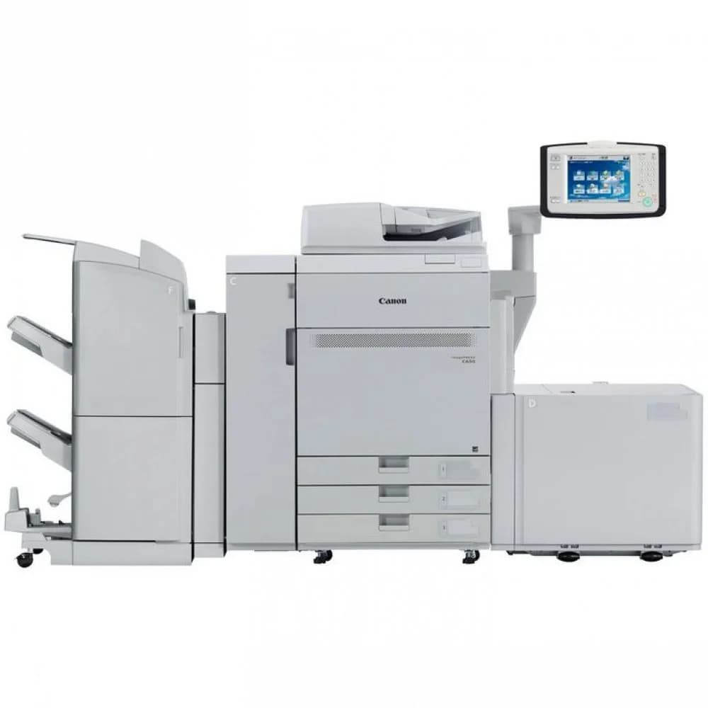 МФУ Canon imagePRESS С850 (A3, Printer/Scanner/Copier/DADF/Duplex, 2400 dpi, Color, 85 ppm, 1,5Gb, 1,66 Ghz DualCore, HDD 1000Gb, tray 550х3 pages, LCD Color (10,4"), USB 2.0, RJ-45, cart. ) (тонера