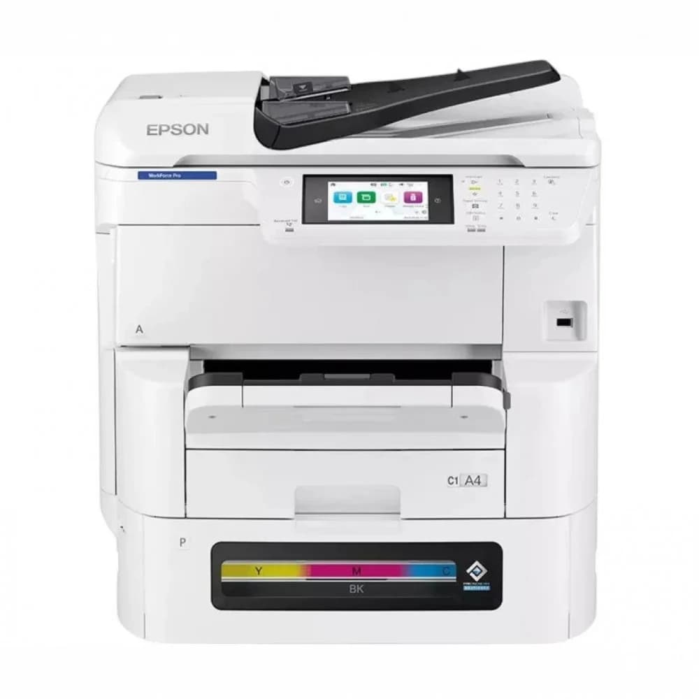 МФУ струйное цветное Epson WorkForce Pro EM-C8100RDW, А3+, до 25 стр/мин, WIFI, Ethernet, FAX