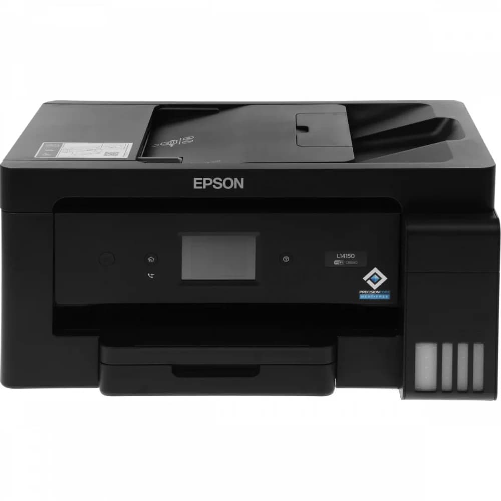 МФУ струйный Epson L14150 (C11CH96403/502/503/505/506/507) A3 Duplex Net WiFi черный