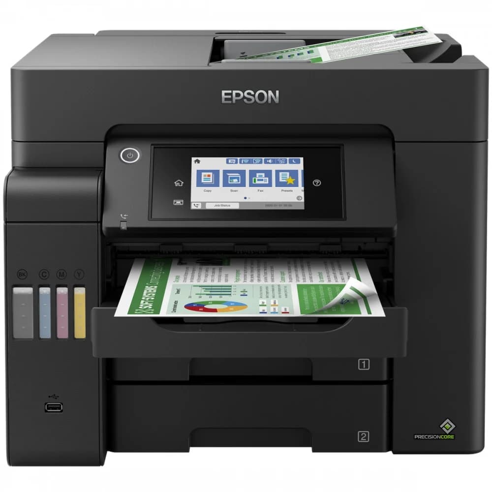 МФУ струйное цветное Epson L6550 C11CJ30404, А4, 32 стр/мин, fax, wIFI, Ethernet, Duplex, ADF