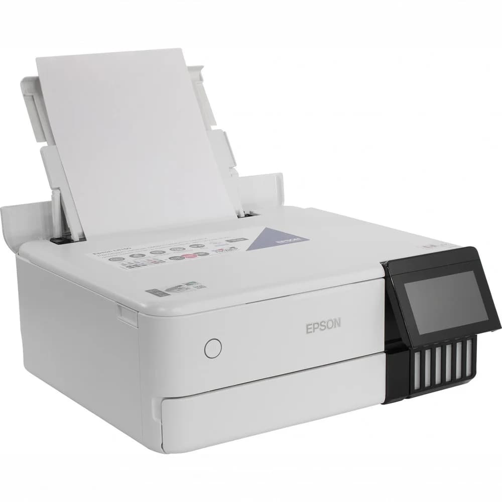 МФУ струйный Epson L8160 (C11CJ20404/403/402) A4 Duplex Net WiFi белый