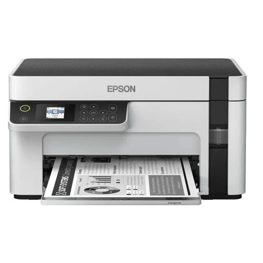 Струйное МФУ Epson M2120 C11CJ18404, А4, печать 1440x720, 32стр/мин, сканер 1200x2400, лоток 150 л,WI-Fi, жк-дисплей,