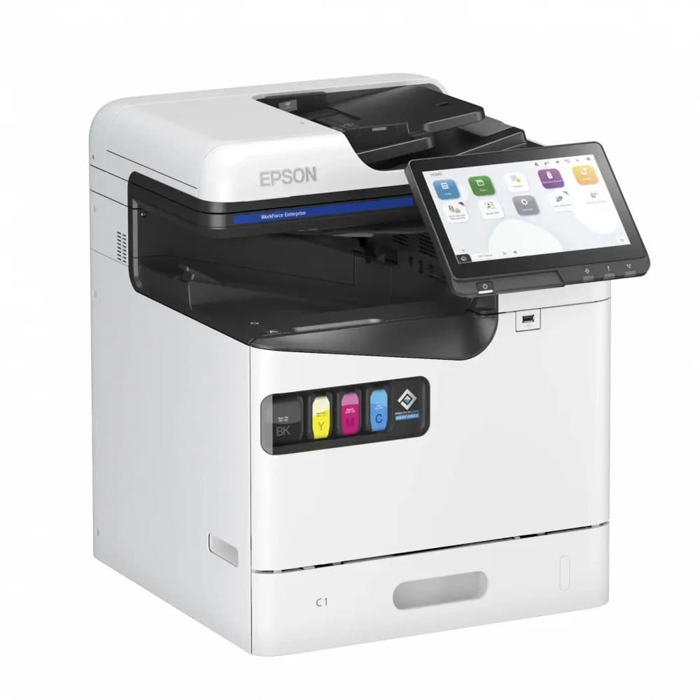 Струйное цветное МФУ Epson WF Ent AM-C400 C11CJ93402, А4, до 40 стр/мин, ADF, Duplex, USB, Ethernet