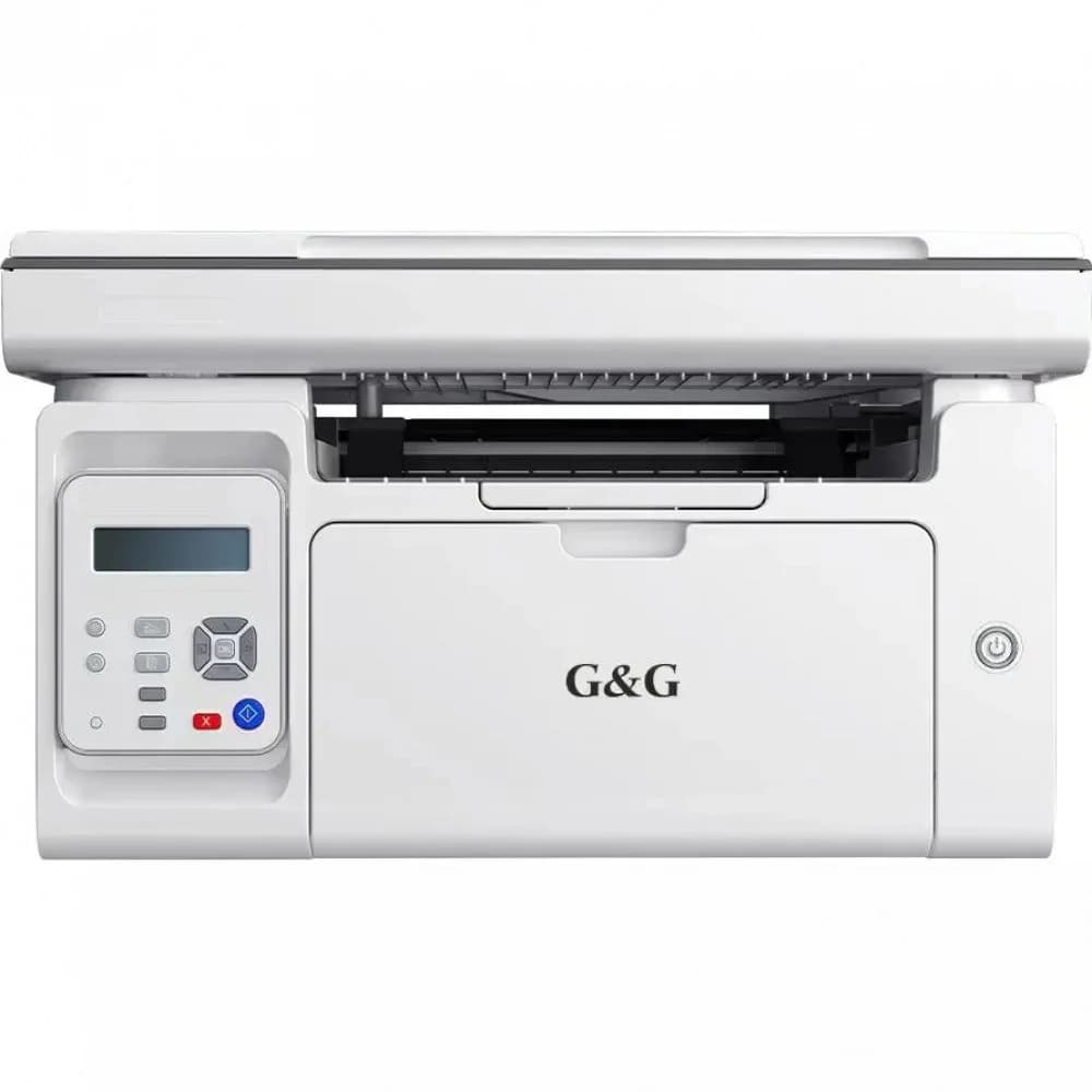 МФУ G&G M2022NW A4, лазерное, черно-белое, 22стр/мин, 1200x1200dpi, 800МГц, 256Мб, WiFi/USB/Ethernet, 1600стр/картридж, белый корпус (аналог Pantum M6506NW, картридж GT202T)(M2022NW)