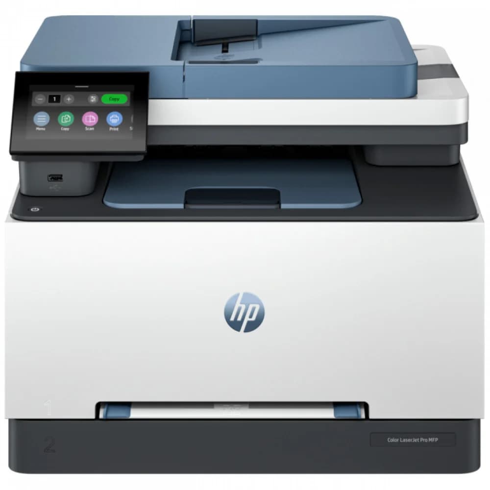 МФУ HP 499M6A Color LaserJet Pro MFP 3303sdw (A4) Printer/Scanner/Copier/ADF, 600 dpi, 25 ppm, 1200 MHz, 512 MB, tray 250 pages, USB+Ethernet+Wi-Fi, Duty cycle 40000 pages