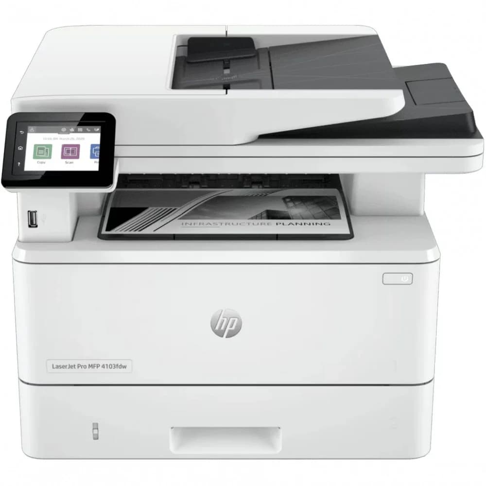 HP LaserJet Pro MFP 4103fdw_BBU (2Z629A_BBU) {старт. карт. 151A 3050стр., кабель 3pin}