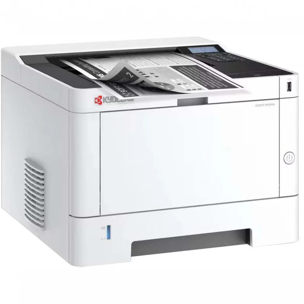 Kyocera ECOSYS PA3500x (110C3J3NL0) {A4,35стр/мин, 1200x1200dpi, дуплекс, 600 листов, вых лоток 250 л, сетевой, USB}