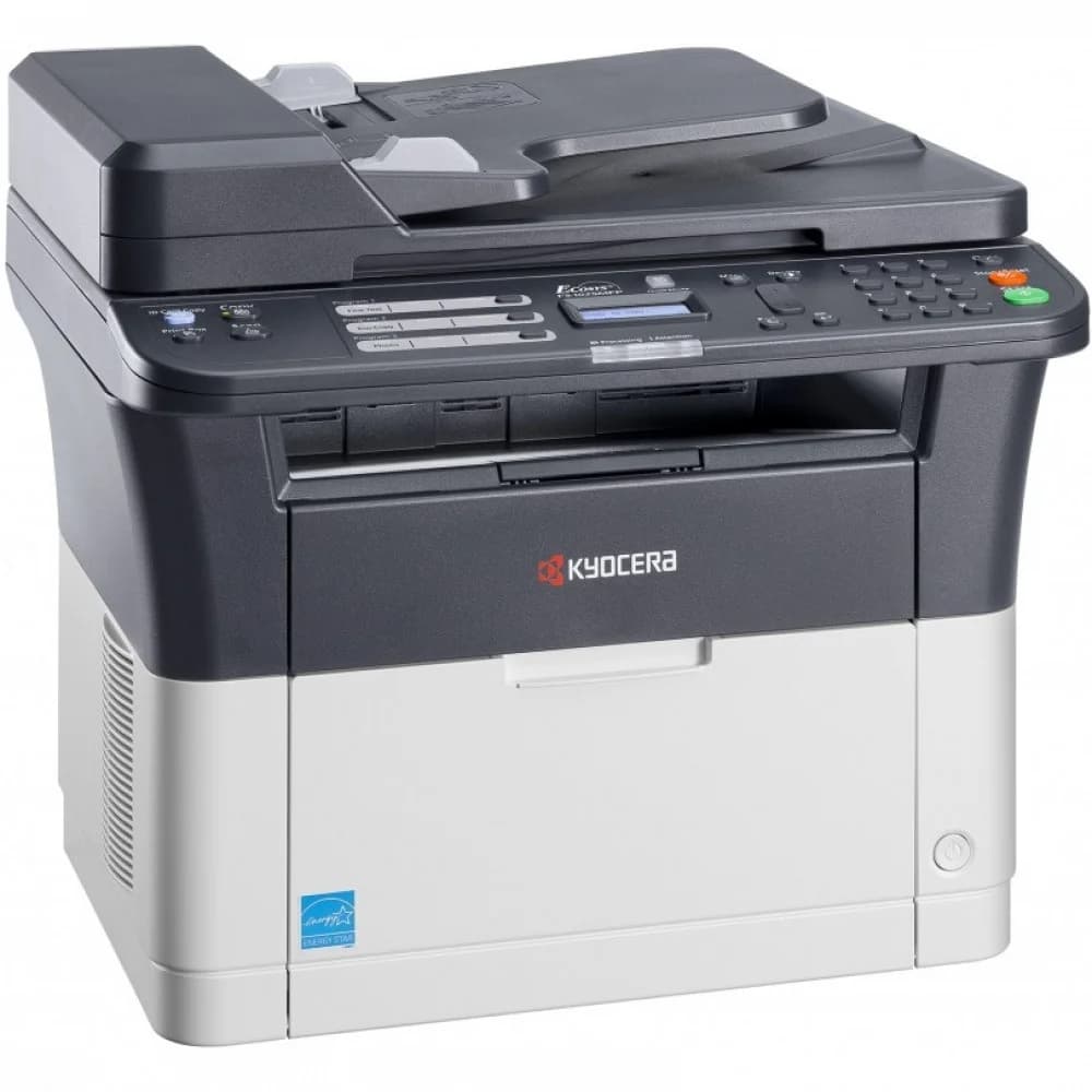 МФУ лазерный Kyocera FS-1025MFP (1102M63RU0/RUV/RU2/NX2) A4 Duplex белый
