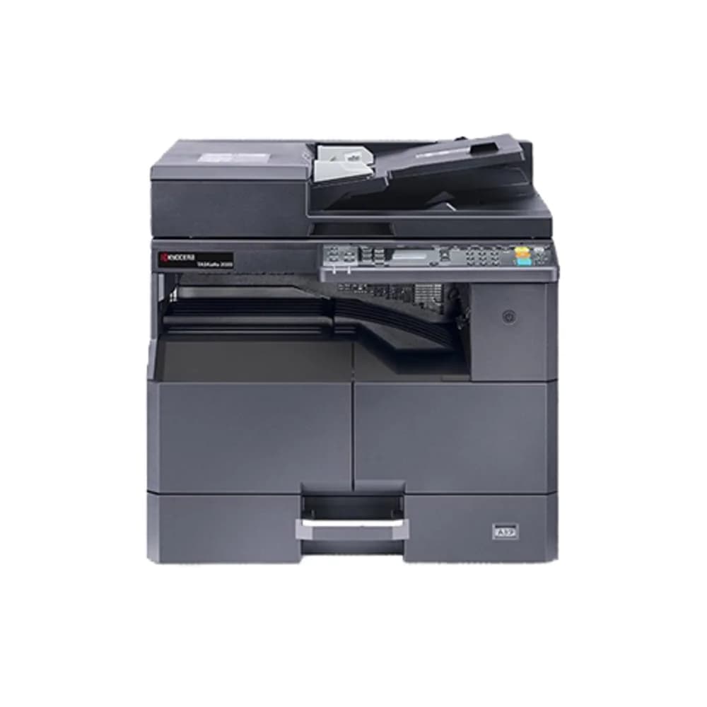 yocera TASKalfa 2021 МФУ (P/C/S/F,A3, 22/8 ppm A4/A3, 600 dpi, 256 Mb, USB 2.0, б/крышки, стартовый тонер 3000 стр.)