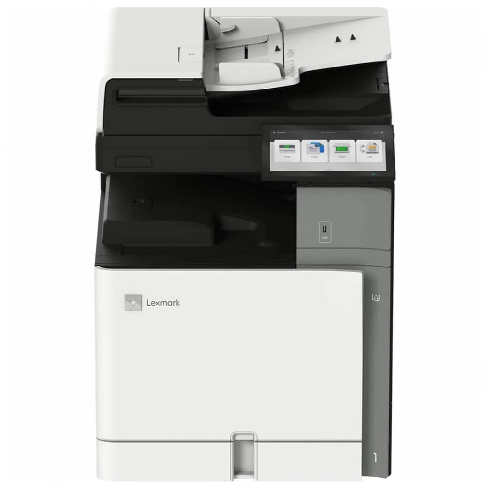 Цветное МФУ Lexmark CX950se 20L8110 Удобный интерфейс. Сенсорный экран с жестами и простой настройкой под пользователя — интуитивно понятный, как планшет, с возможностью автоматизировать рабочие про