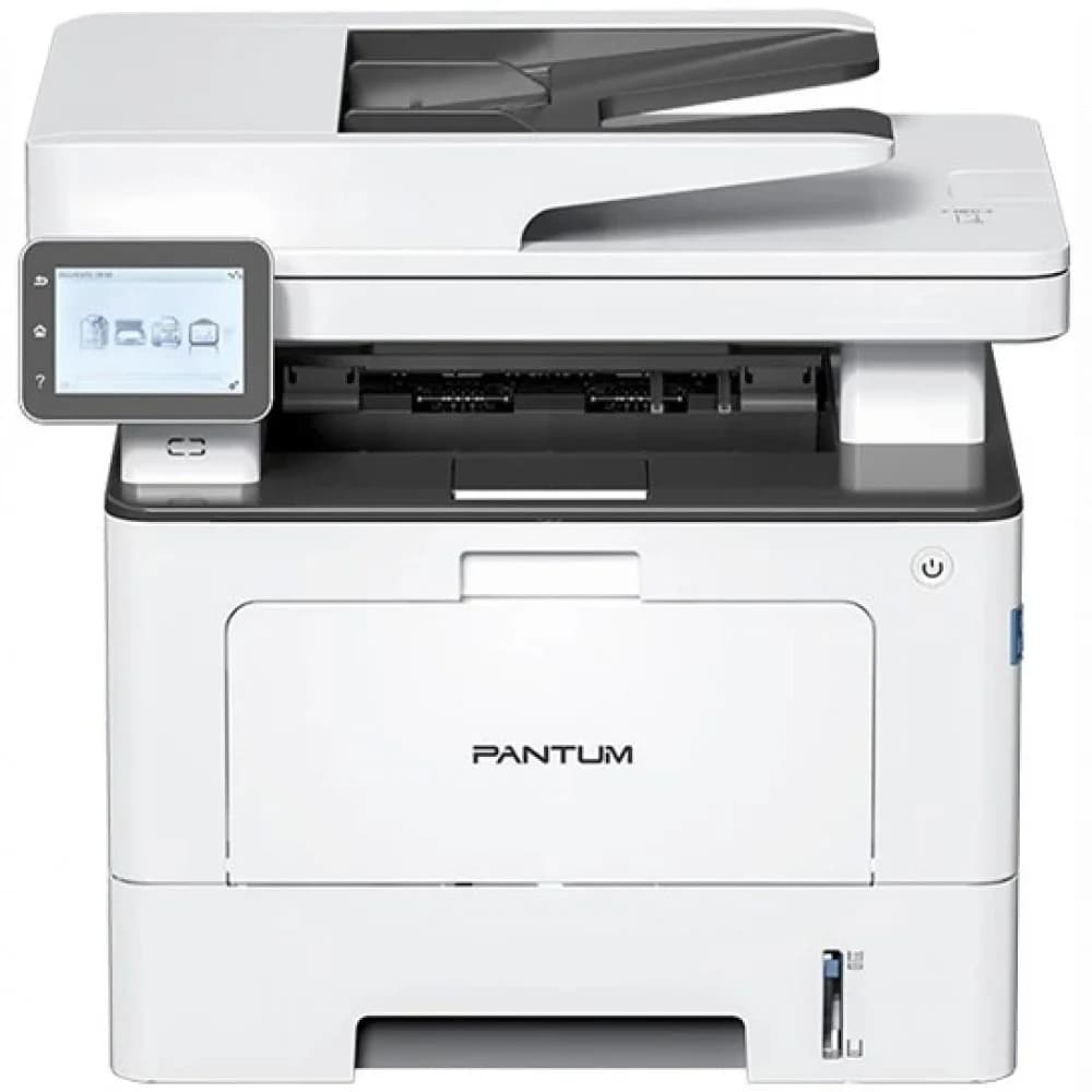 Pantum BM5201ADW, P/C/S, Mono laser, A4, 42 ppm, 1.2 GHz, 1200x1200 dpi, 1024 MB RAM,WiFi, Duplex, DADF50, paper tray 250 pages, 3.5 inch touch, USB, LAN, start. cartridge 3000 pages