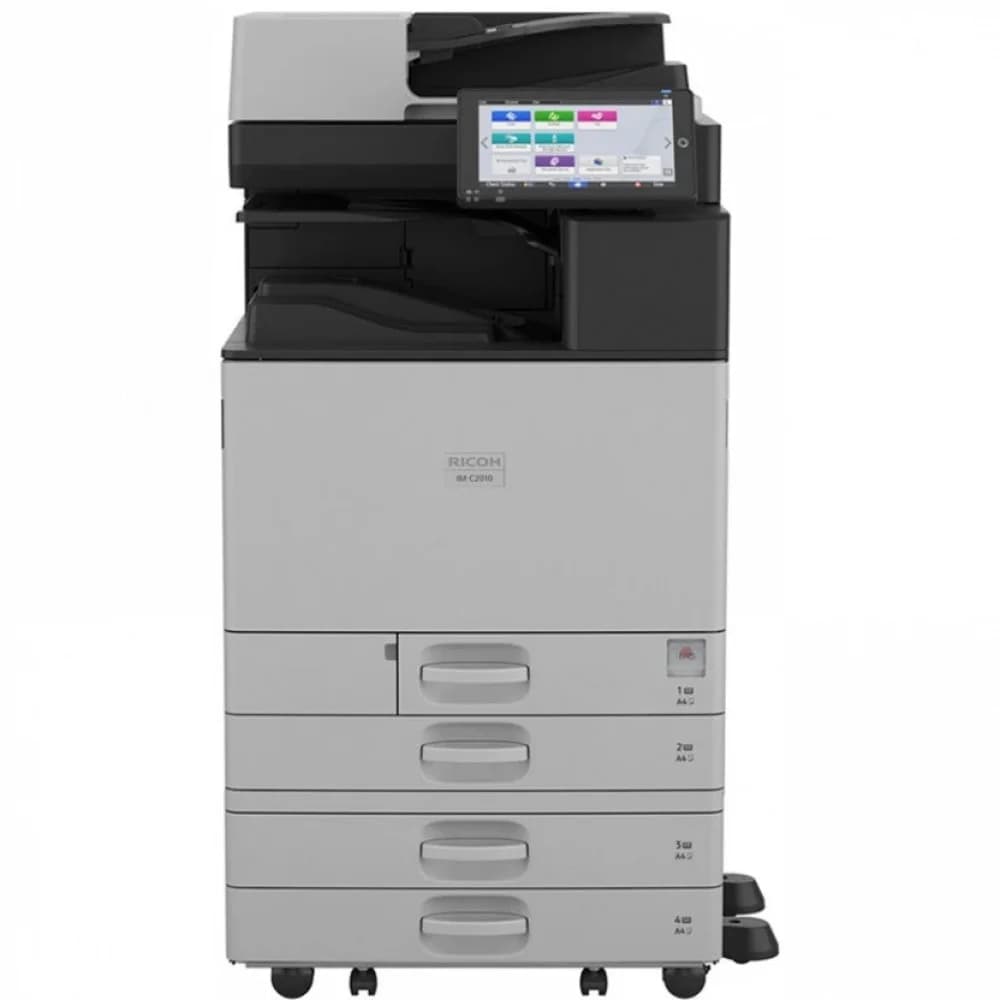 МФУ лазерное цветное Ricoh IM C2010 (A3, 6Гб, 20стр/мин, дуплекс, PS, SSD256, GigaLAN, ARDF100, 2 лотка по 550л, добавит