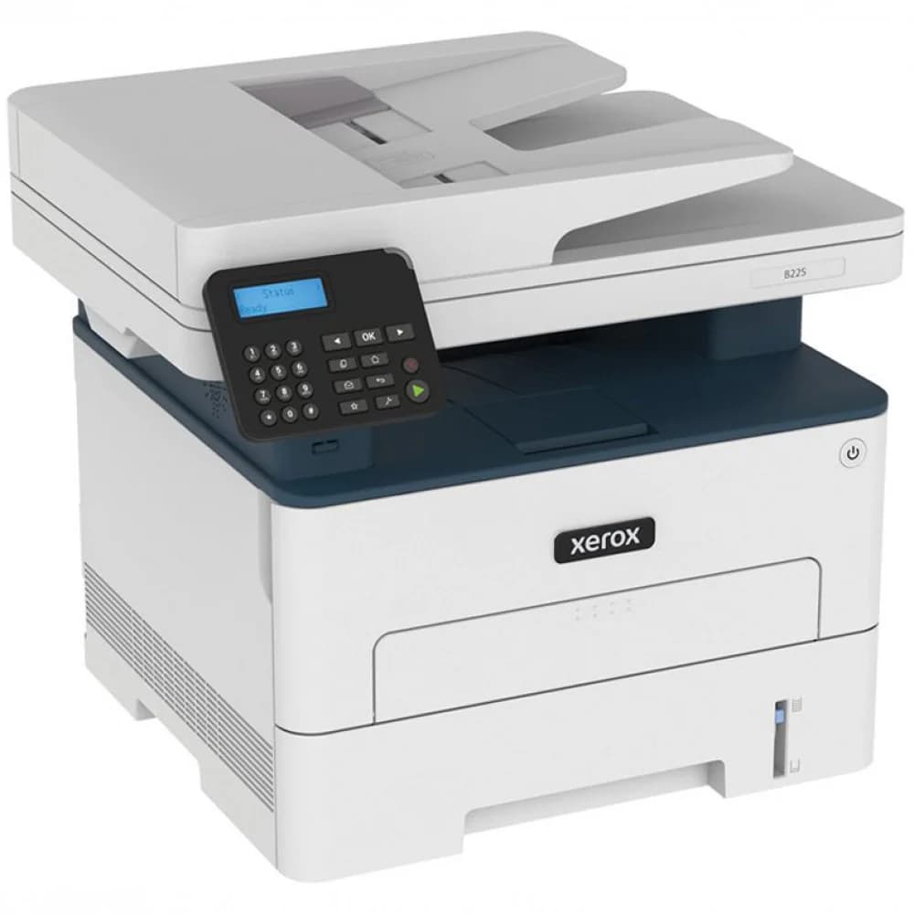 Монохромное МФУ, Xerox, B225DNI, A4, Лазерное, 34 стр/мин, C/P/S/F, Нагрузка (max) 30K в месяц, 250+1 стр. - емкость лотков подачи, Двухъядерный 1.0 GHz, 512МБ, PCL 5/6, PostScript 3, USB 2.0, Gigab