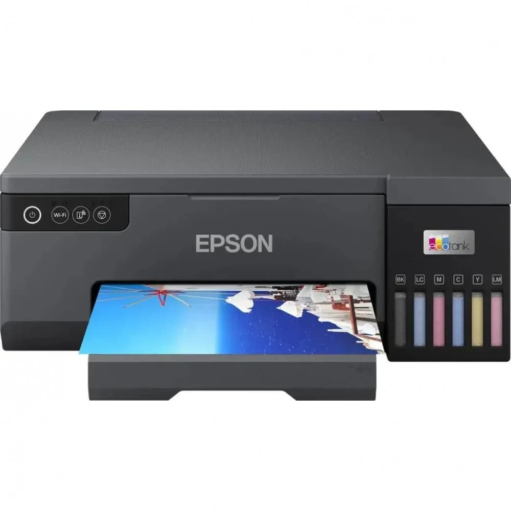 Принтер струйный Epson L8050 (C11CK37405/506/507/504/402) A4 WiFi черный
