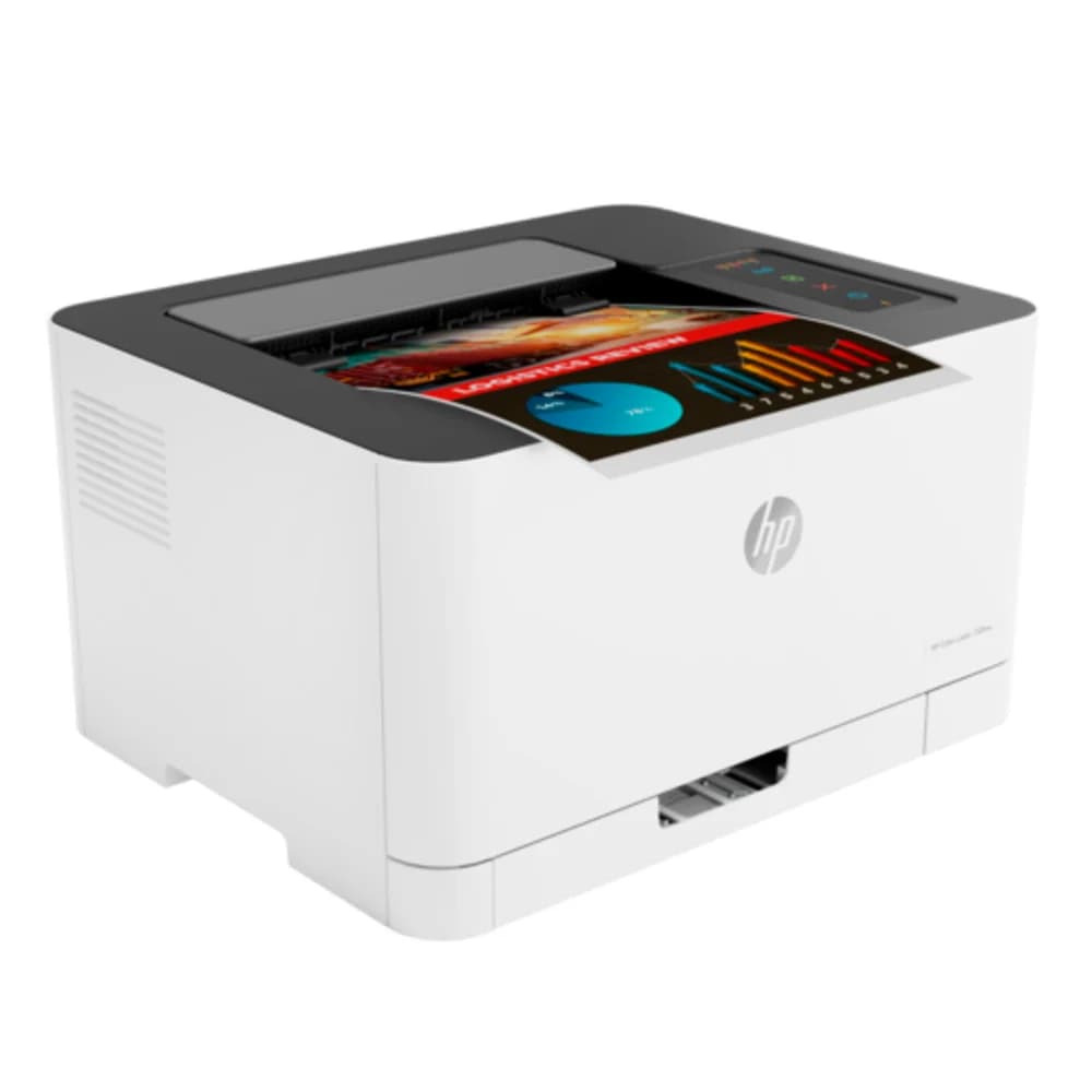 Принтер лазерный цветной HP 4ZB95A Color Laser 150nw Printer (A4) 600 dpi, 18 (black)/4 (colour) ppm, 64MB/400Mhz, tray 150 pages, USB 2.0+Wi-Fi+Ethernet, duty cycle 20 000 pages