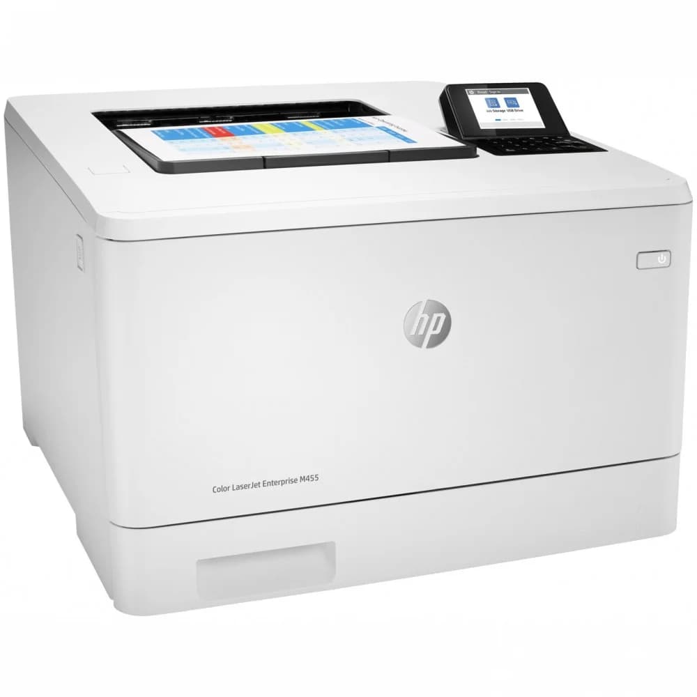 Принтер цветной лазерный HP Color LaserJet Ent M455dn 3PZ95A, А4, 27 стр/мин, Ethernet, 1,25GB, USB 2.0