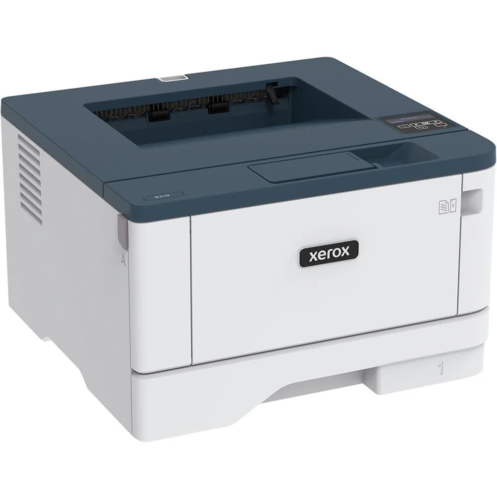 Принтер Xerox B310 A4, Laser, 40 ppm, max 80K pages per month, 256 Mb, USB, Eth, Wi-Fi, 250 sheets main tray, bypass 100 sheet, Duplex