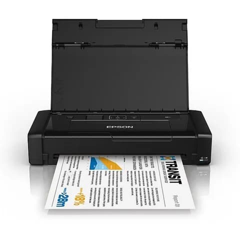 Принтер Epson WorkForce WF-100W A4, 4цв., 14 стр/мин, USB 2.0,WiFi (аккум. в комплекте) Устройство принтер Тип печати цветная Технология печати пьезоэлектрическая струйная Размещение портативный Обл