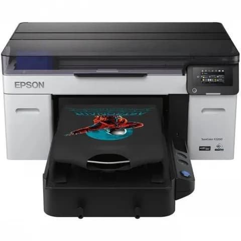 Принтер для прямой печати на текстиле Epson SureColor SC-F2200 (5C) C11CK80301A0, 16quot 406мм, от 28 сек. на одну футболку