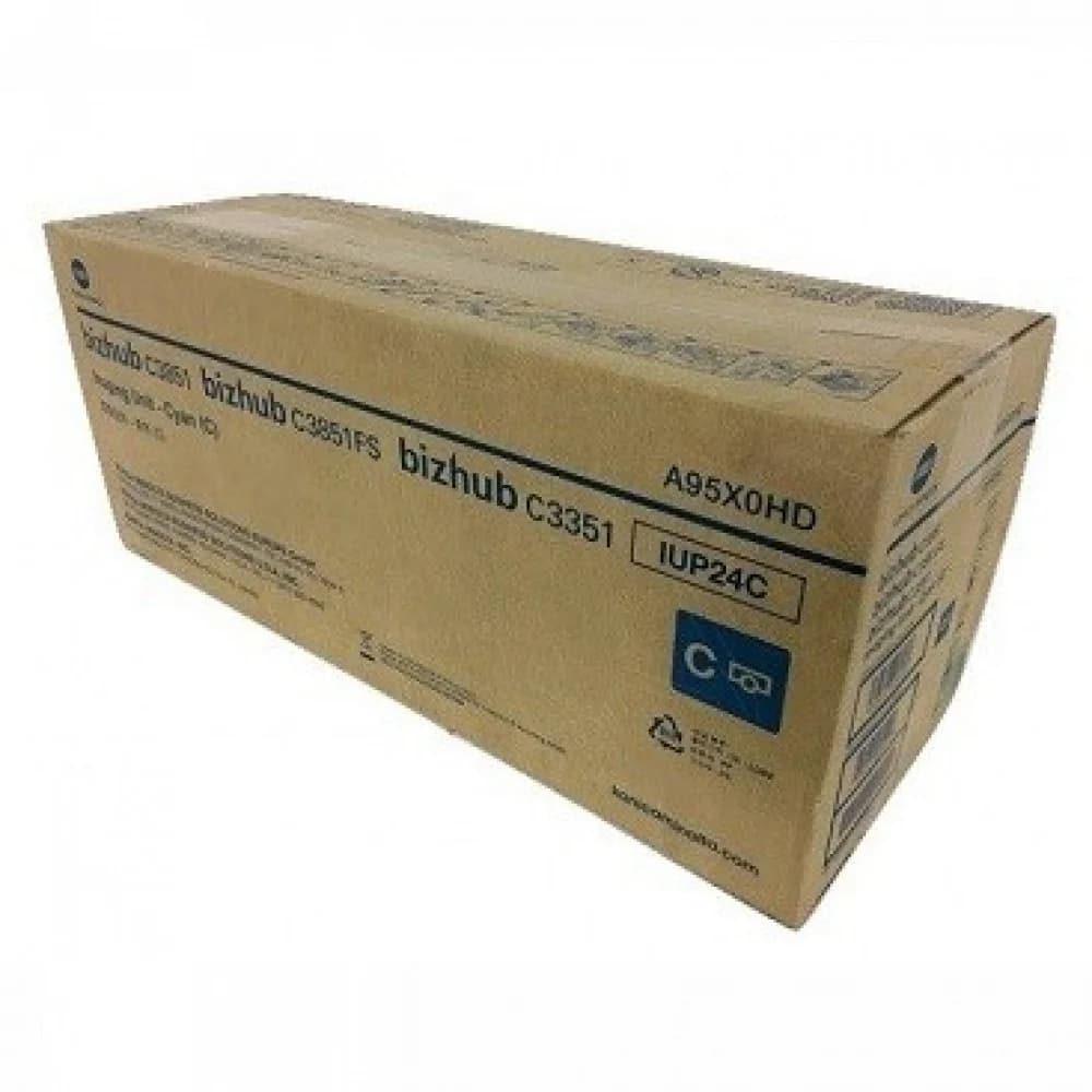 Узел проявки Konica Minolta Блок проявки Konica-Minolta bizhub C3351 синий IUP-24C ресурс 50K