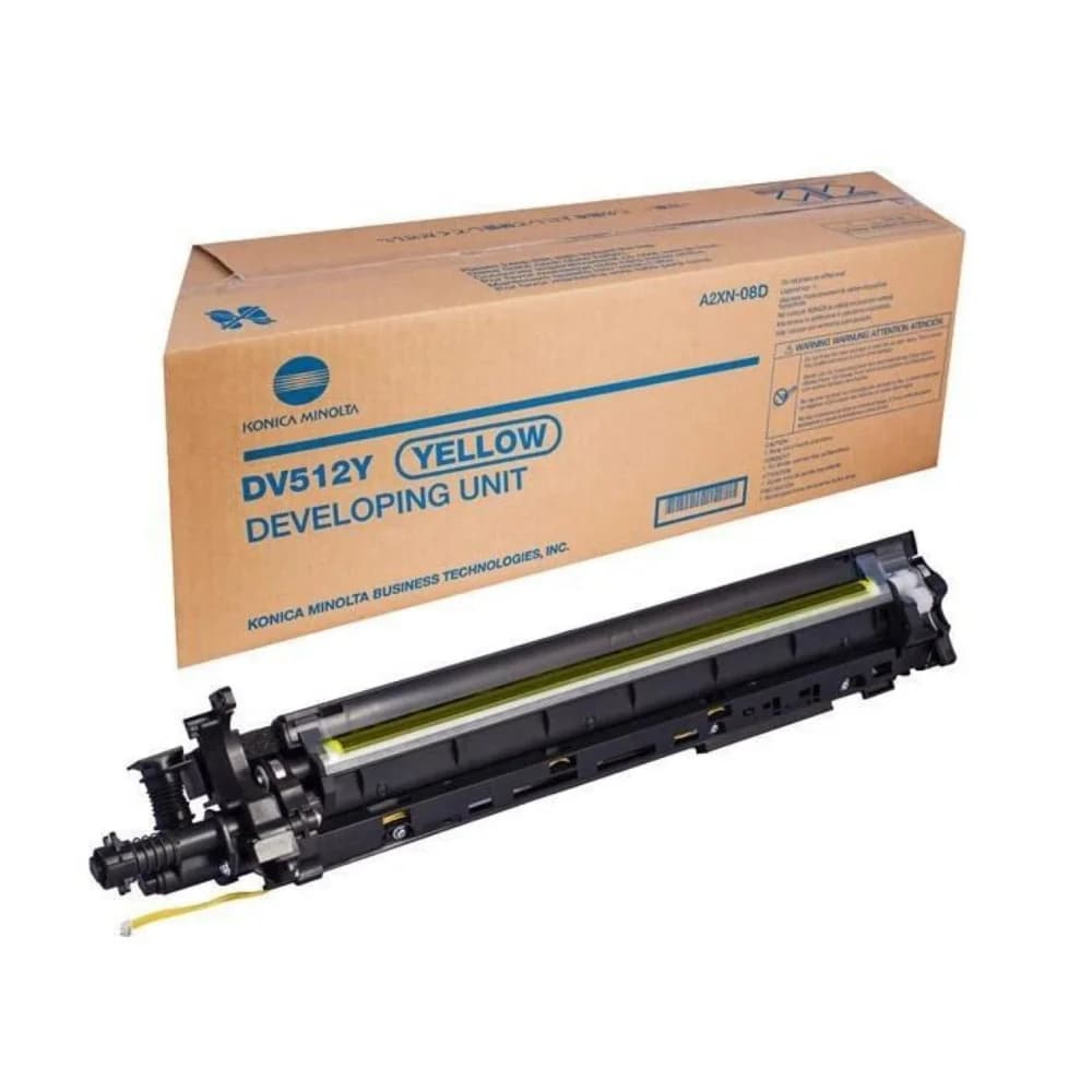 Блок проявки Konica-Minolta bizhub C224/C284/C364/C454/C554 желтый DV-512Y