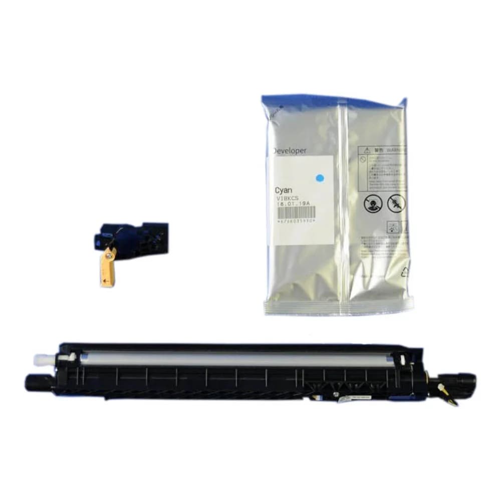 Комплект проявки (узел + проявитель), Xerox, 607K07280 (голубой), Для Xerox VersaLink C7020/C7025/C7030