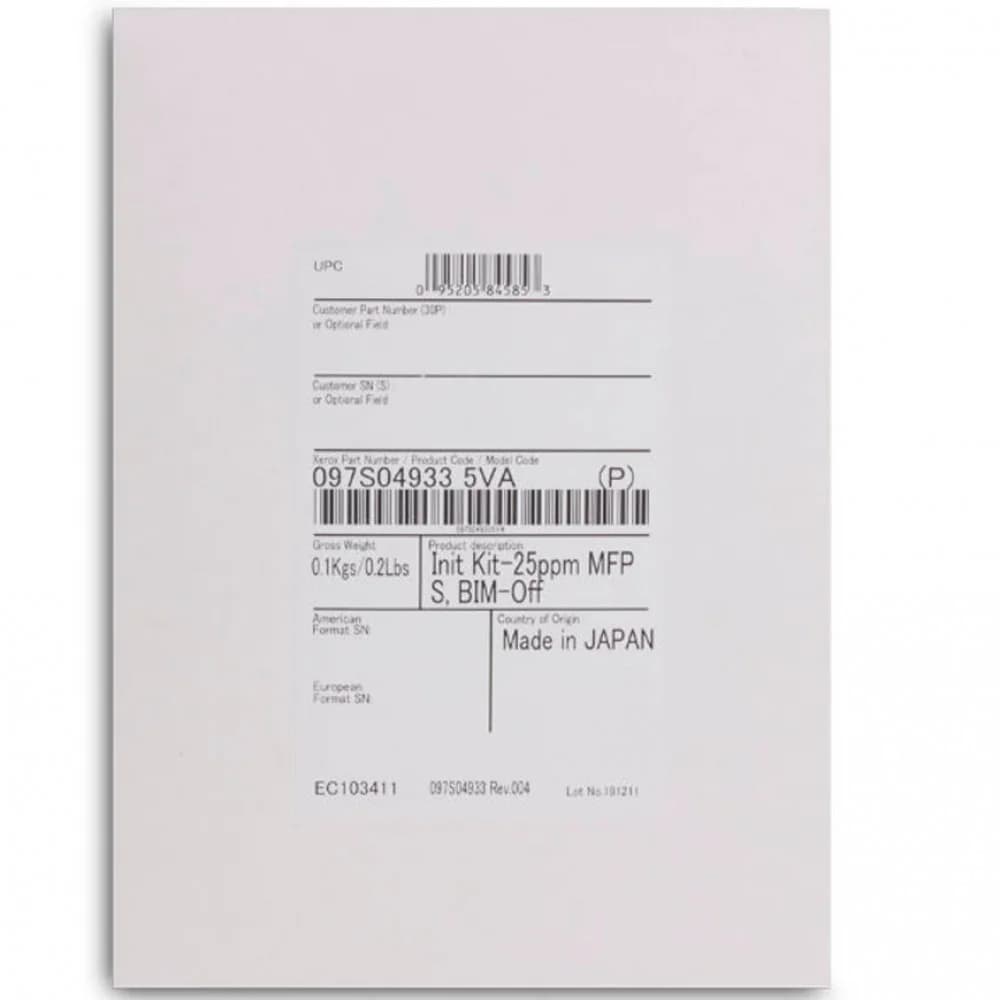 Комплект инициализации, Xerox, VersaLink B7135 (097S05191)