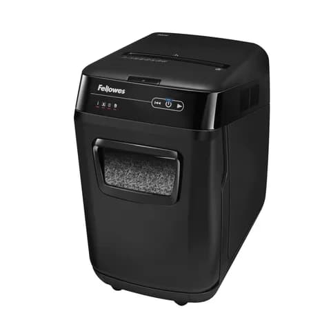 FS-46563 - Уничтожитель документов Fellowes AutoMax 200M микрорезка, автоподача, DIN P-5, 2х14 мм, 200 лст. 32 лтр.